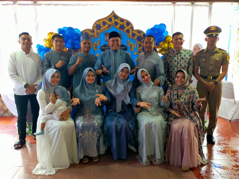 Dandim 0320/Dumai Sambut Suasana Syahdu Idul Fitri Dengan Kunjungan Halal bi Halal
