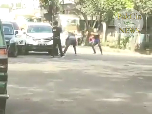 Baku Tembak Aparat BNN Dan Bandar Narkoba Di Jalan Medan Binjai Deli Serdang