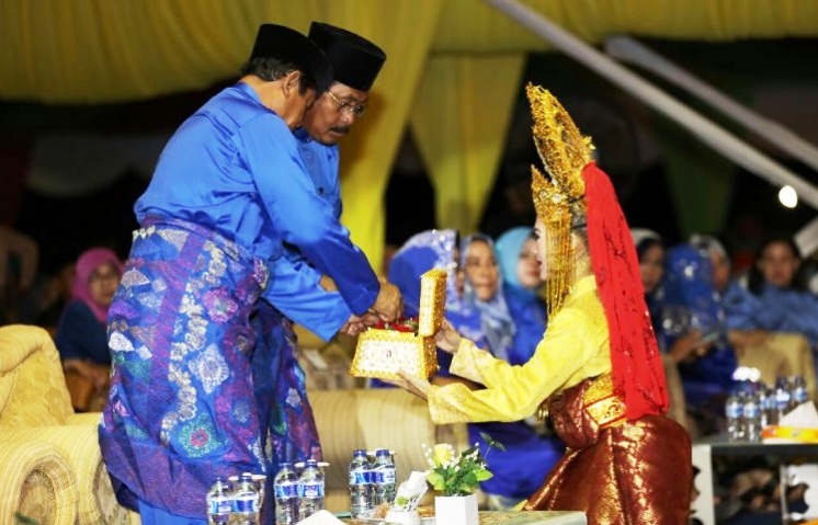 Pembukaan MTQ VII Kepri 2018 di Lingga Semarak