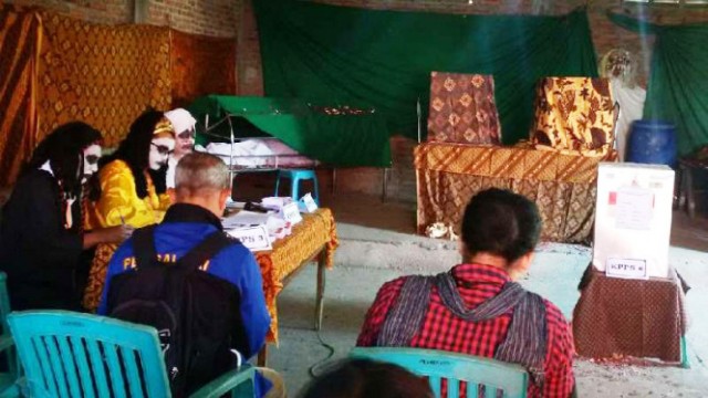TPS Horor, Para Hantu Layani Pemilih