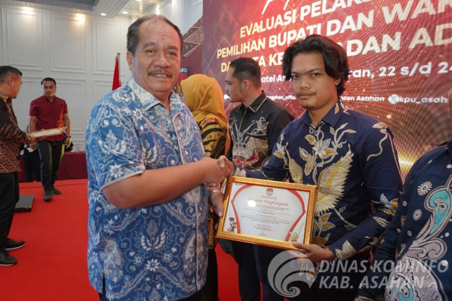 KPU Kabupaten Asahan Tetapkan Pasangan Calon Bupati dan Wakil Bupati Terpilih Kabupaten Asahan Tahun 2025