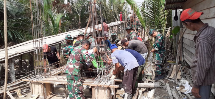TMMD ke-106 Kodim 0314/Inhil, Kejar Target dan Pertahankan Kualitas