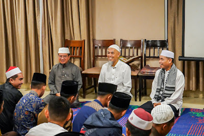 Usai Subuh, Wako Paisal Semangati Kafilah MTQ Kota Dumai