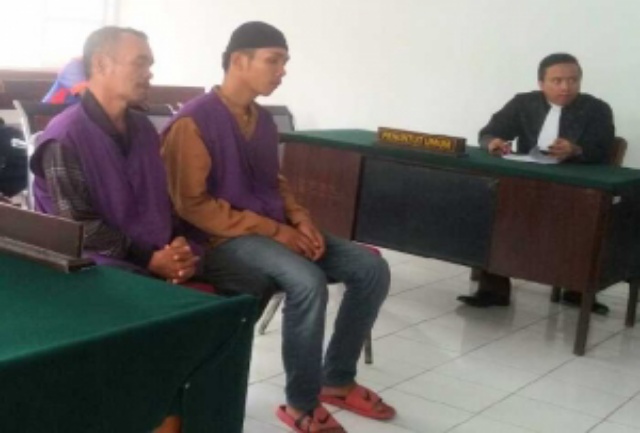 Ayah dan Anak ini Dijatuhi Hukuman 20 dan 8 Tahun Kurungan