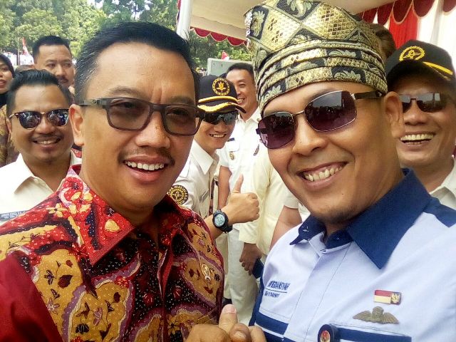 Paskibraka Riau Ikuti Apel Kebangsaan Paskibraka Se-Indonesia