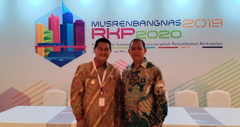Wabup Inhil Hadiri Musrenbangnas di Jakarta