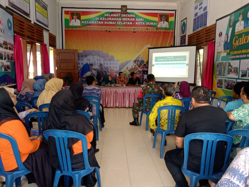 Serka Suandi Ikuti Diskusi Wabah DBD dan Cara Pencegahannya di Mekarsari