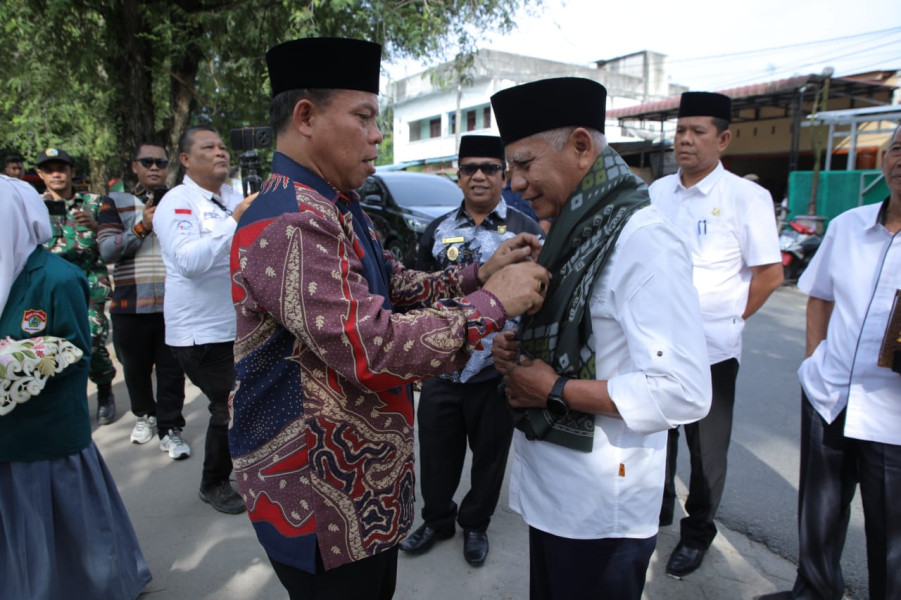Bupati Asahan Ikuti Tasyakuran Bersama Hari Amal Bakti ke-79 Kemenag RI Kabupaten Asahan
