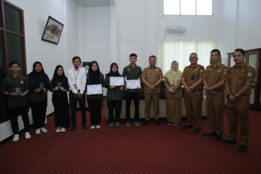 Wakil Bupati Asahan Lepas 3 Peserta Magang ke Jepang
