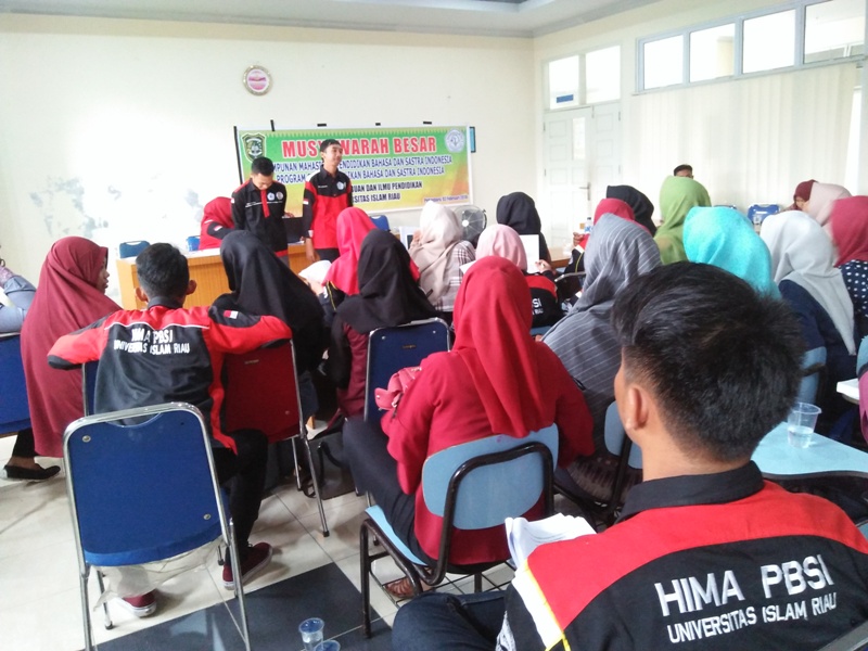 Fadli Anas jadi Bupati HIMA PBSI FKIP UIR