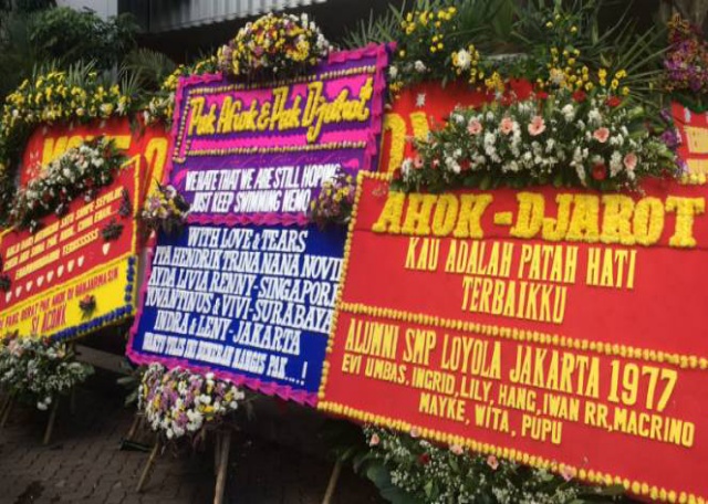 Ahok Ditahan, Rutan Cipinang Bakal Kebanjiran Karangan Bunga