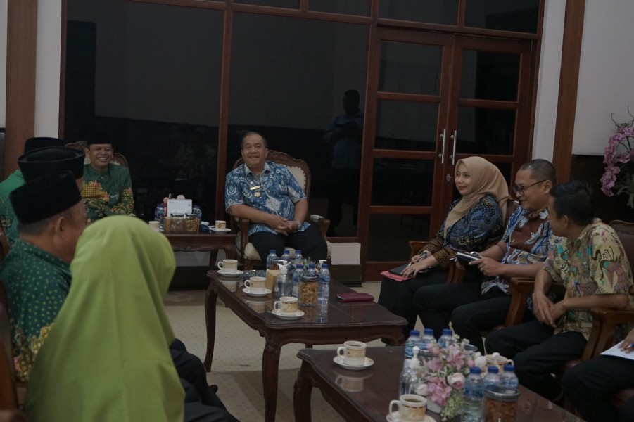Dihadapan Bupati Asahan, PC NU Menyatakan Siap Dukung Pendirian Sekolah Rakyat