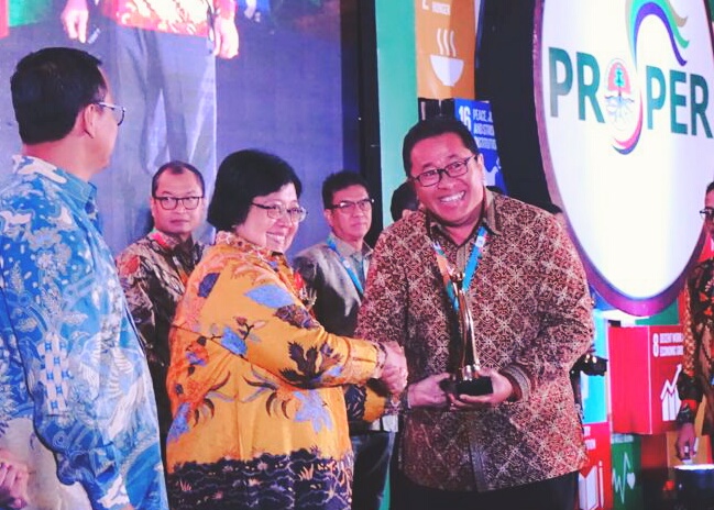 Pertamina RU II Raih PROPER Emas dan Hijau dari Kemeterian Lingkungan Hidup dan Kehutanan