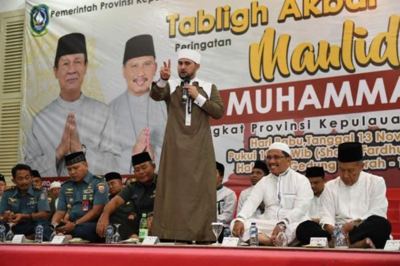 Peringati Maulid Nabi SAW, Kepri Mendatangkan Ustaz Muhammad Al Habsyi