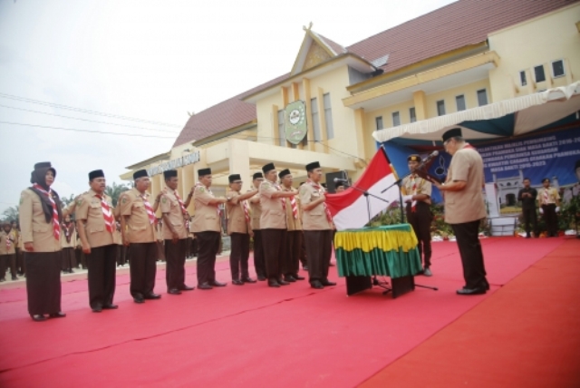 H. Syamsuar M.Sii Ketua Majelis Pembimbing Cabang (Mabicab ) Gerakan Pramuka Kabupaten Siak
