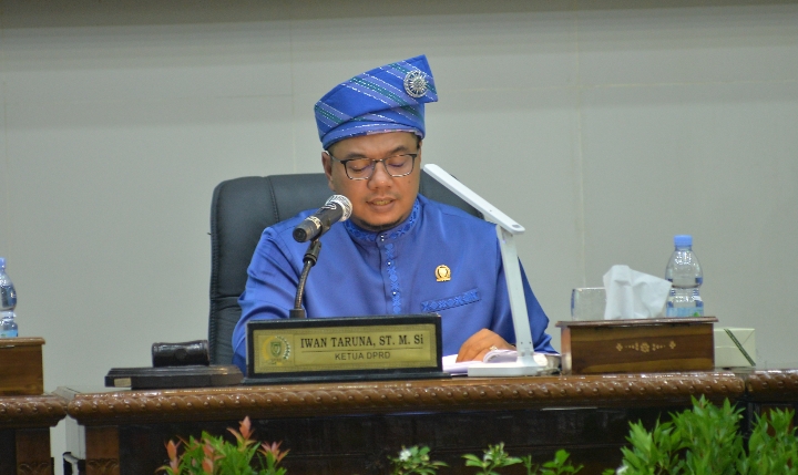 Ketua DPRD Inhil Pimpin Langsung Rapat Paripurna Istimewa Milad Inhil ke-60