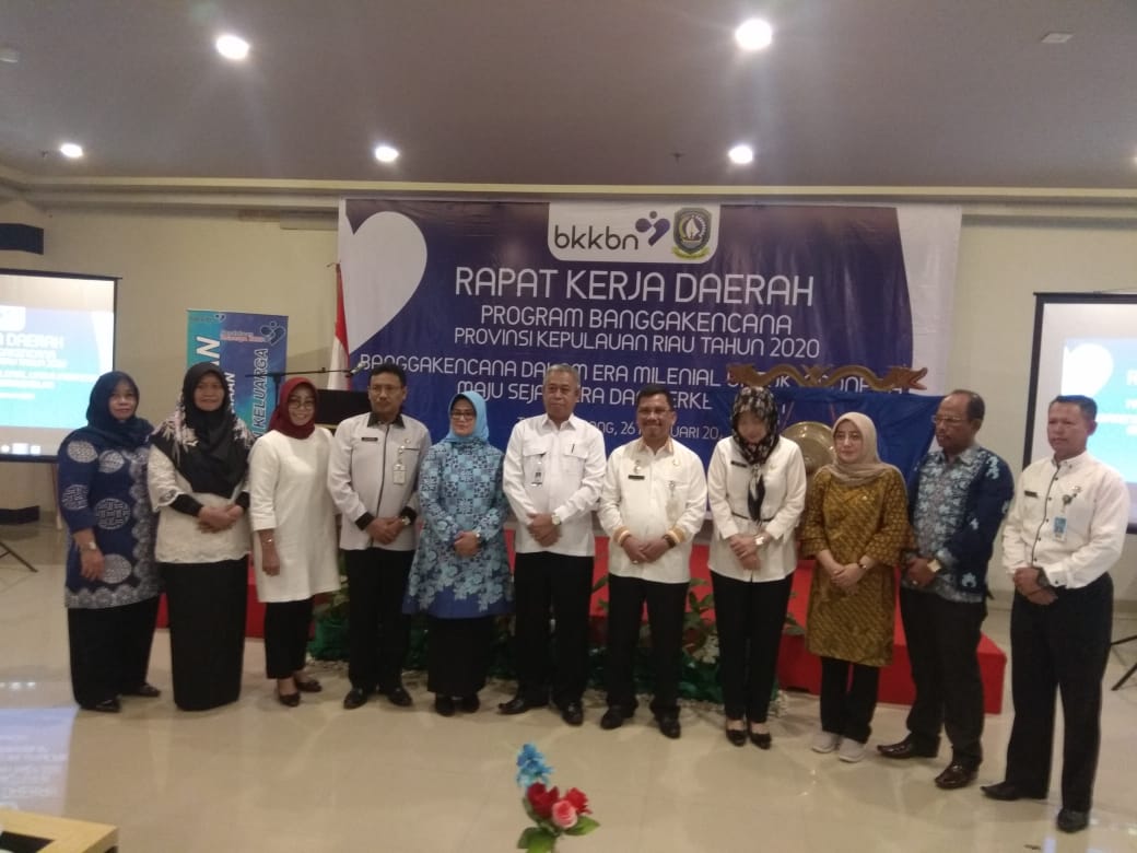 Rakerda Program Bangga Kencana Tahun 2020 Resmi Dibuka Sekdaprov Kepri