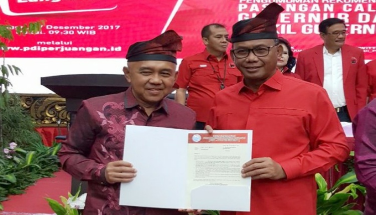 Megawati Umumkan Usung Andi Rachman-Suyatno di Pilkada Riau