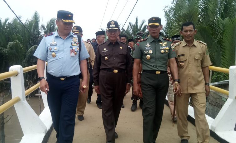 Danrem 031 Wirabima Tutup TMMD ke-106 Kodim 0314/Inhil