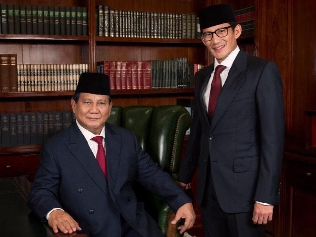 Prabowo-Sandi Ubah Visi Misi