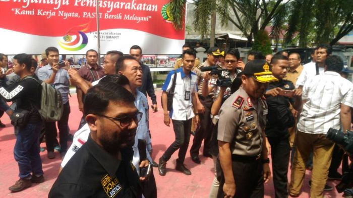 Komisi III DPR RI Tinjau Rutan Sialang Bungkuk