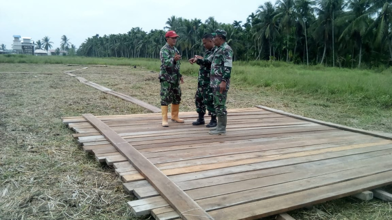 Landasan Helipad Telah disiapkan