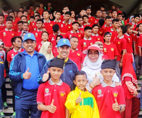 Bupati Siak Lepas Bufon ke Belgia