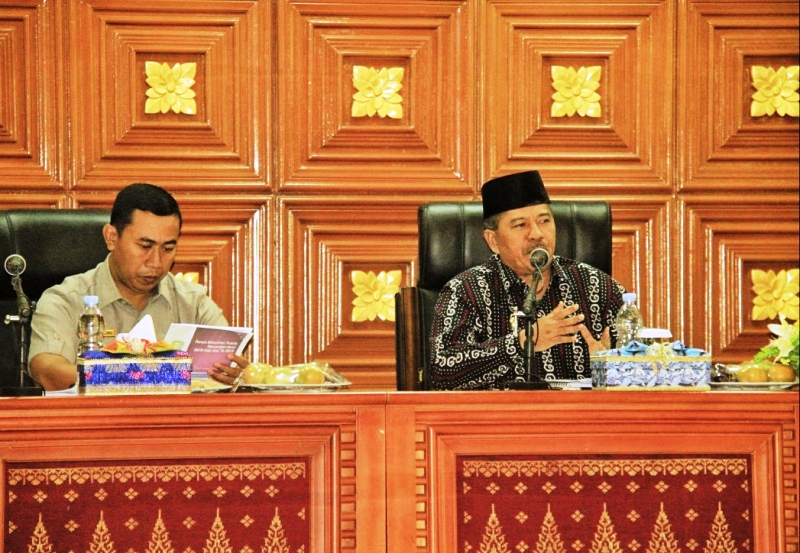 Alfredi Buka Forum Konsultasi Publik Rancangan Awal RKPD Siak