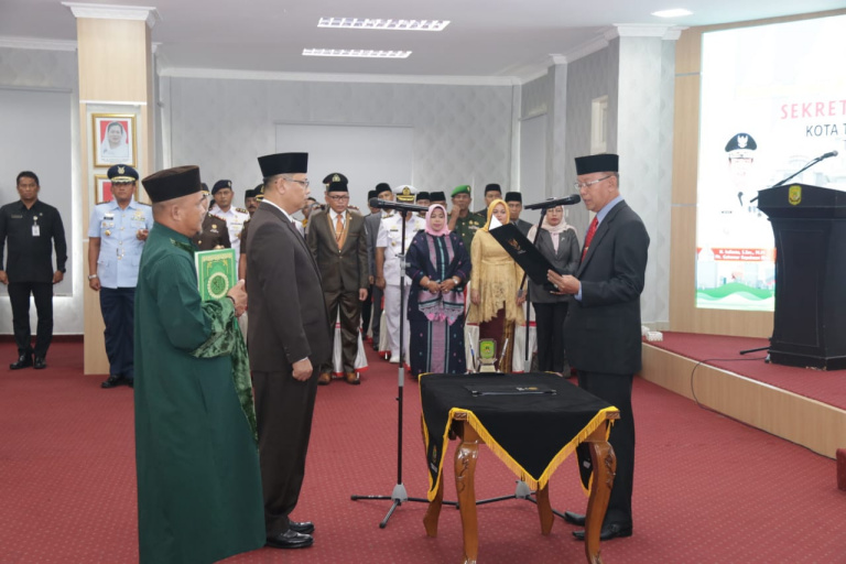 Teguh Ahmad Syafari Resmi Jabat Sekda Kota Tanjungpinang