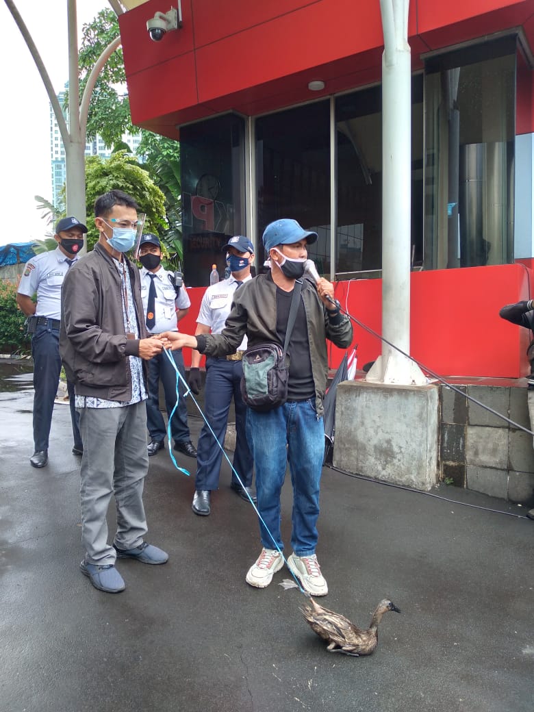 JMI Seruduk Kantor KPK