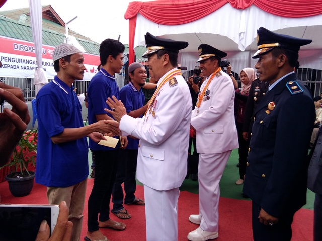 Sebanyak 8 Warga Rutan Siak Merdeka