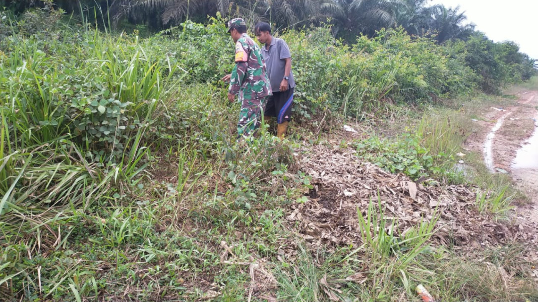Serda Iwan Sahputra Gencar Patroli dan Sosialisasi Cegah Karhutla di Wilayah Binaan