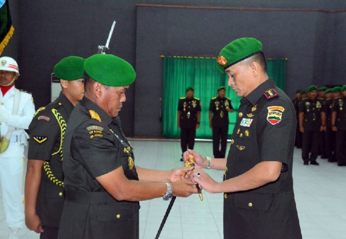 Kolonel Inf Sonny Aprianto SE MM Resmi Jabat Danrem 031/WB