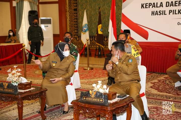 Ansar Ahmad dan Wagub Ikuti Rapat Koordinasi Dengan Jokowi