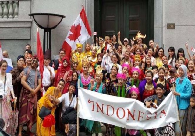 Meriahnya Parade Indonesia di Hari Kemerdekaan Kanada