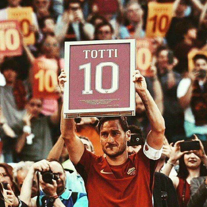 Grazie Capitano... Grazie Francesco