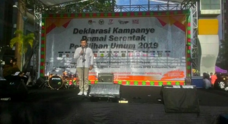 KPU Riau Selenggarakan Deklarasi Pemilu Damai