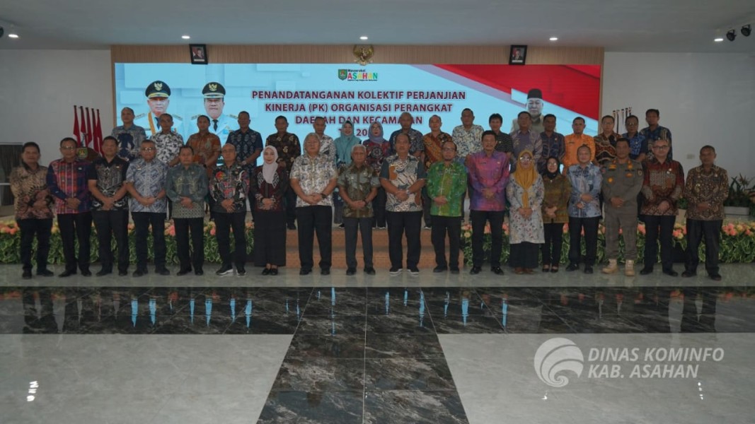 Pemerintah Kabupaten Asahan Lakukan Penandatanganan Kolektif PK