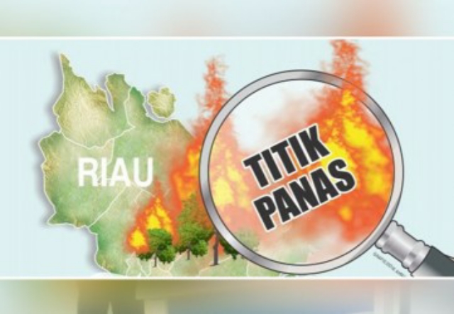 Terpantau 3 Hotspot di Riau
