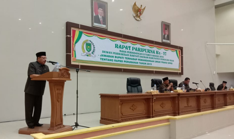 Sekda Inhil Sebut Struktur APBD-P Tahun 2019 Sebagian Besar Untuk Lunasi Utang Kegiatan 2018