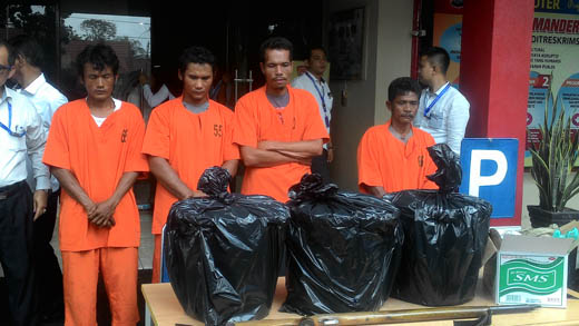 Pembunuh Beruang Madu Diserahkan ke Polda Riau