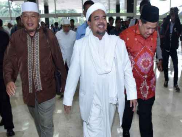 Polisi Resmi Tetapkan Habib Rizieq Tersangka Kasus Penistaan Pancasila