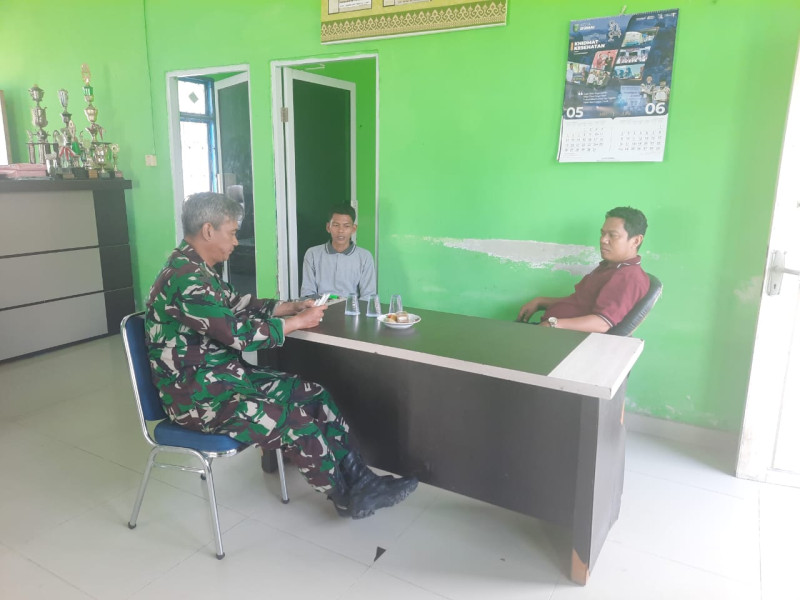 Batituud Pelda Andre Laksanakan Komsos Dengan Warga Binaan