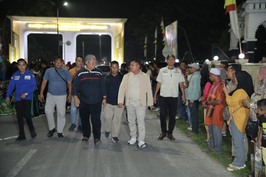 Wakil Bupati Asahan Lepas Peserta Marching Festival ke-III