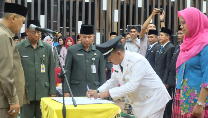 83 Pejabat Eselon IV Dilantik, Wabup Inhil: Aparatur Itu Harus Melayani Masyarakat