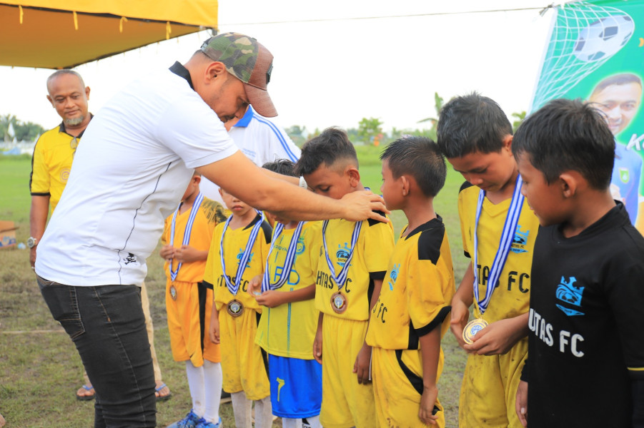 Lewat Drama Adu Pinalti, Bhutas Juara Turnamen Kadishub Dumai Cup U-9