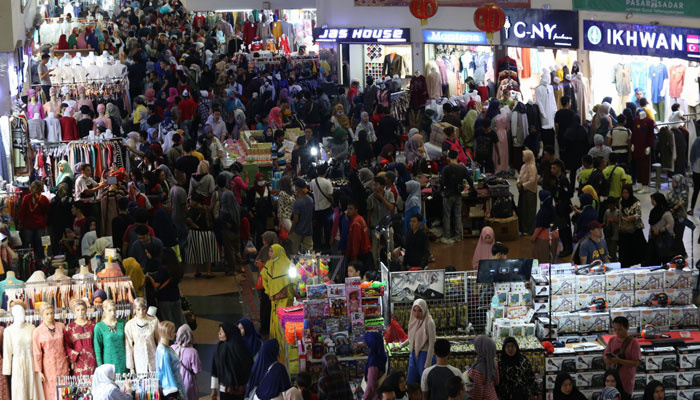 Aktivitas Pasar Tanah Abang kembali Normal