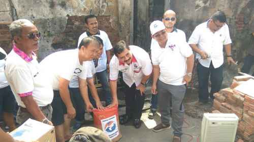 Terima Bantuan Kebakaran, Ketua RW: Saya Apresiasi Partai Perindo, Semoga Sukses...