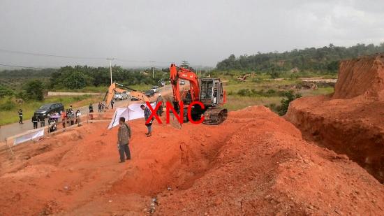 Akui Lakukan Penambangan Galian C Ilegal di Pelintung, Pertamina RU II Dumai Merasa Tak Salah..!!!