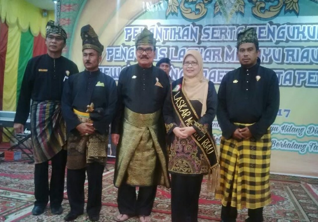 Dinobatkan Sebagai Datin, Septina Janji Dukung Penuh LMR Kota Pekanbaru